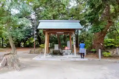 蒲神明宮の手水舎