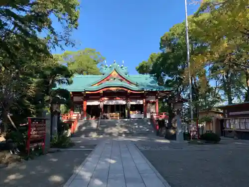 多摩川浅間神社の本殿・本堂