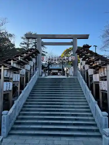 伊勢山皇大神宮の鳥居