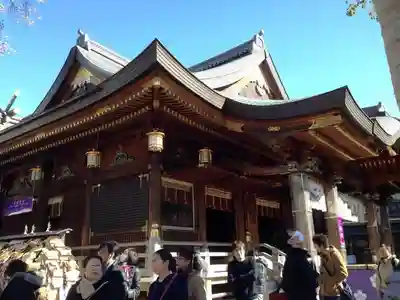 湯島天満宮の本殿・本堂