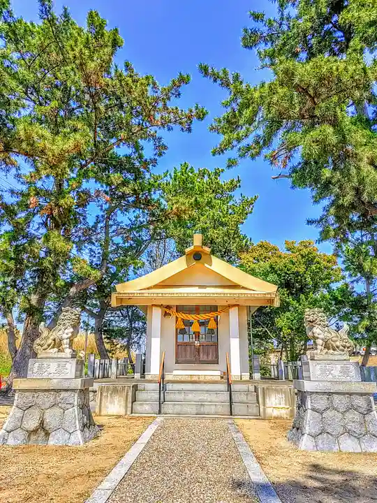 川口神社の本殿・本堂