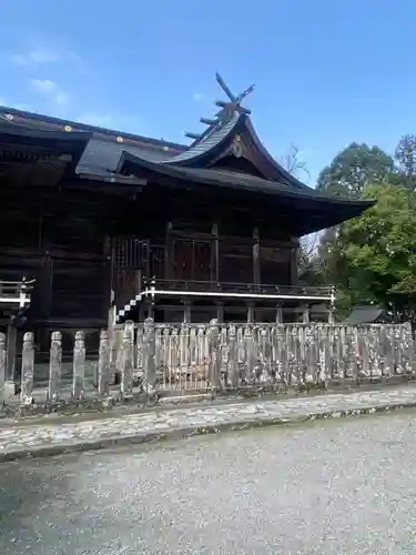 大原八幡宮の本殿