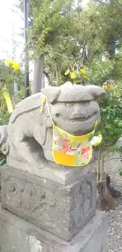 菊田神社の狛犬