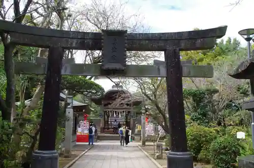 江島神社の鳥居