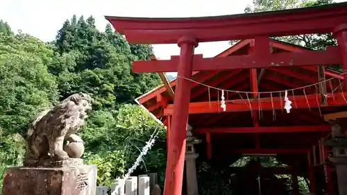 高龍神社の鳥居