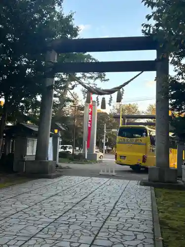 帯廣神社の鳥居
