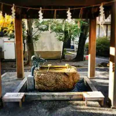 亀戸 香取神社の手水舎