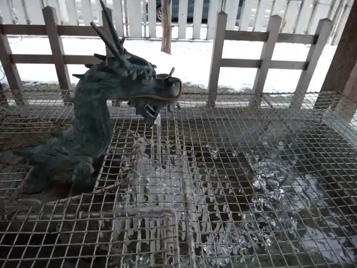 北海道神宮頓宮の手水舎