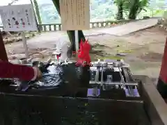 伊豆山神社の手水