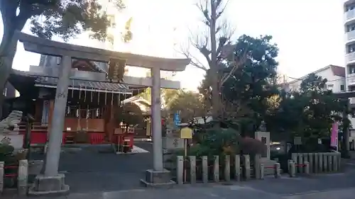 江島杉山神社の鳥居