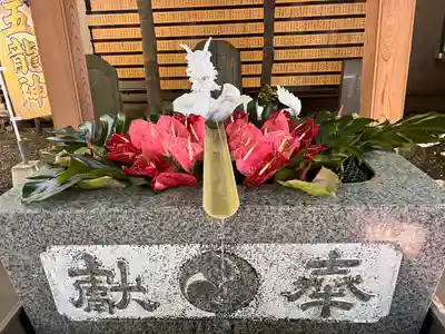 田無神社の手水舎