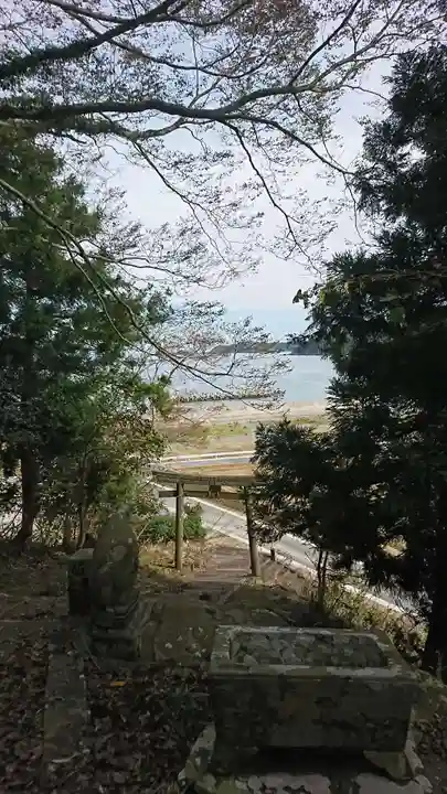 熊野神社の手水舎