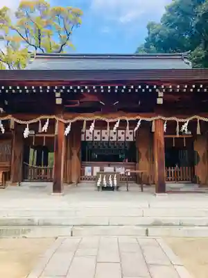 四條畷神社の本殿・本堂