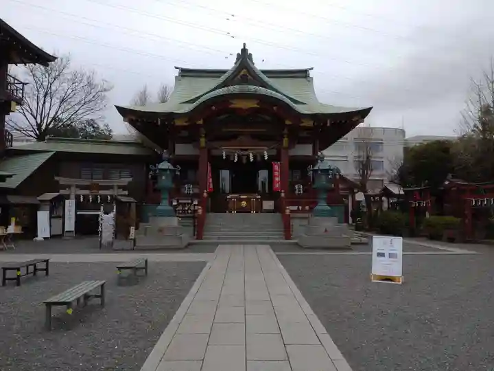 羽田神社の本殿・本堂