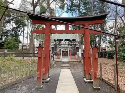 調神社の鳥居