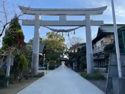 田村神社の鳥居