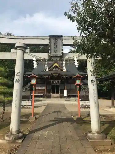 女化神社の鳥居