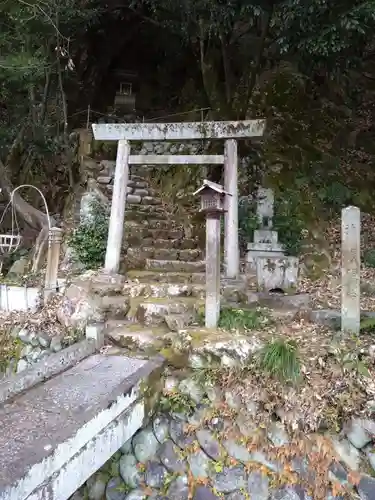 神明神社（秋葉神社）の鳥居