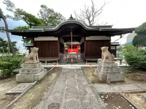 丹南天満宮の山門・神門
