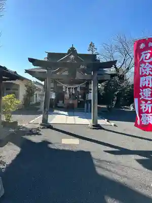 東向八幡宮の鳥居