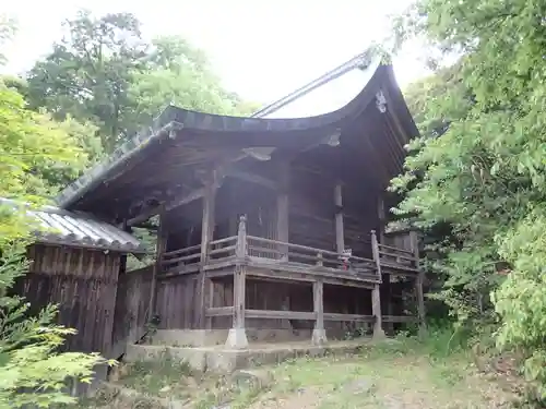 宇志比古神社の本殿・本堂