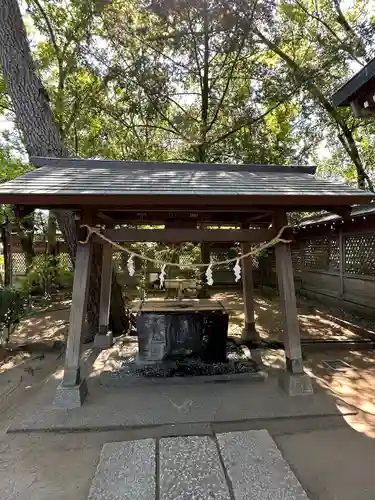 白幡天神社の手水舎