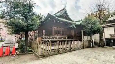 新宿下落合氷川神社の本殿