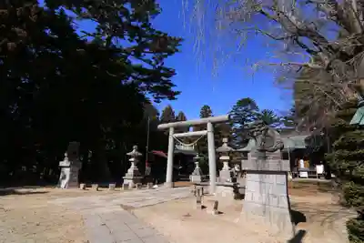 三春大神宮の鳥居