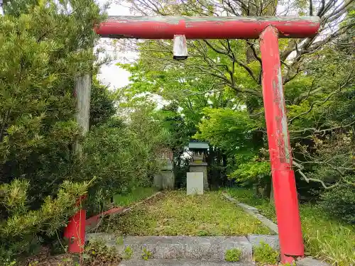 赤城神社（赤目城址）の鳥居