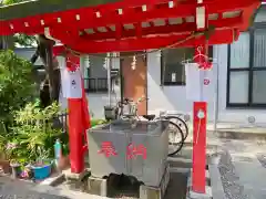 女塚神社の手水