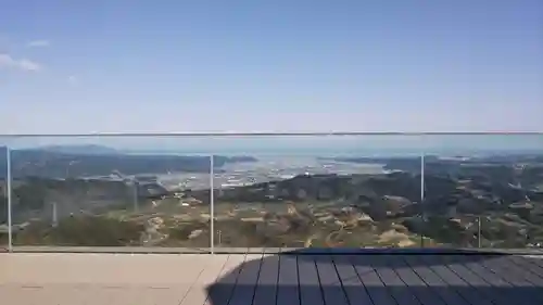 阿波々神社の景色