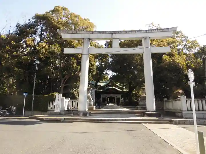 王子神社の鳥居