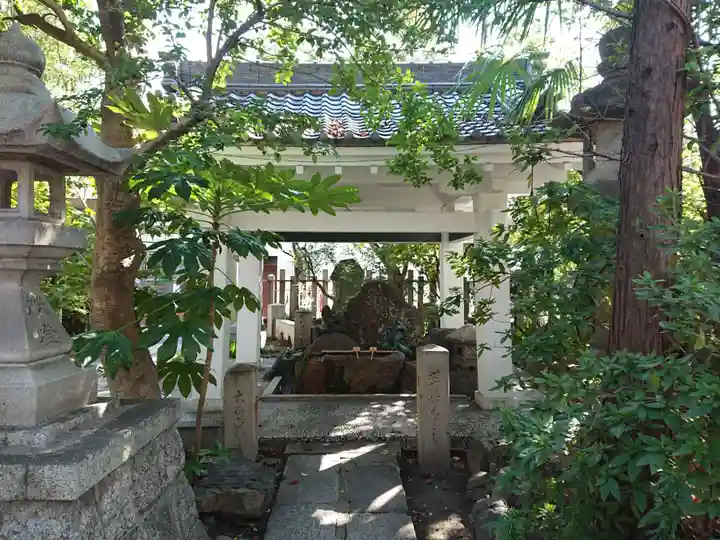 冨士浅間神社の手水舎