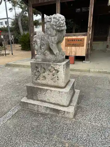 大年神社の狛犬