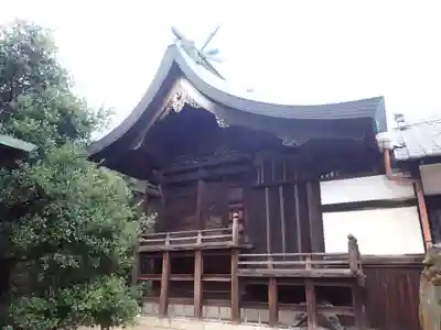 八幡神社の本殿・本堂