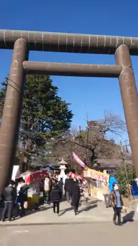 大宝八幡宮の鳥居