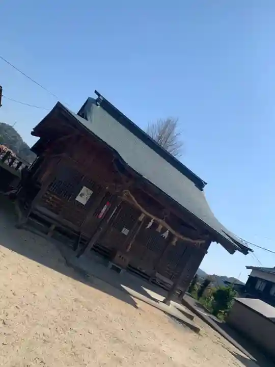 天満宮の本殿・本堂