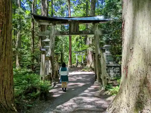 十和田神社の鳥居