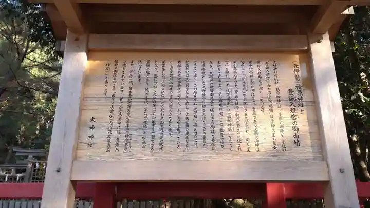 檜原神社(大神神社摂社)(奈良県)