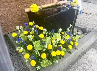 上尾御嶽神社の手水舎