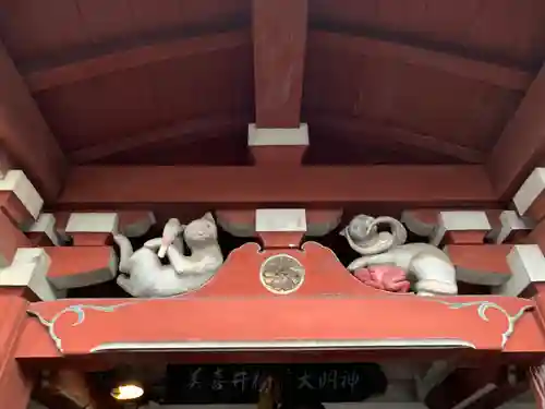 美喜井稲荷の本殿・本堂