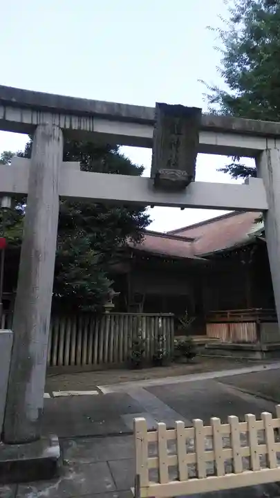 鎧神社の鳥居