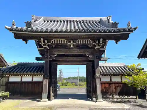 善長寺の山門