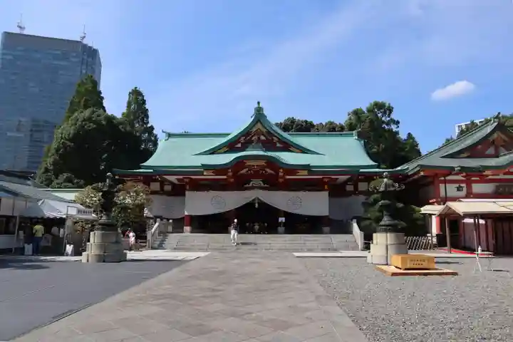 日枝神社の本殿・本堂