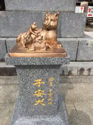 水田天満宮の狛犬
