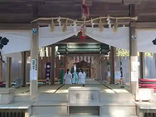 川添神社の本殿・本堂