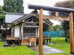 谷地頭神社の本殿