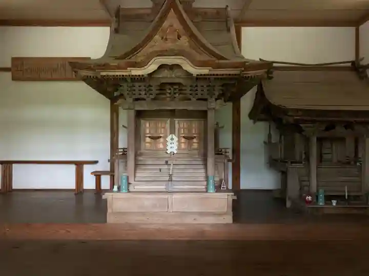 川俣神社の本殿・本堂