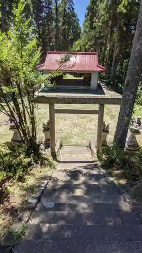 杉本神明神社の鳥居