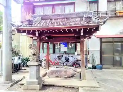 神明社（伊勢山神明社）の手水舎
